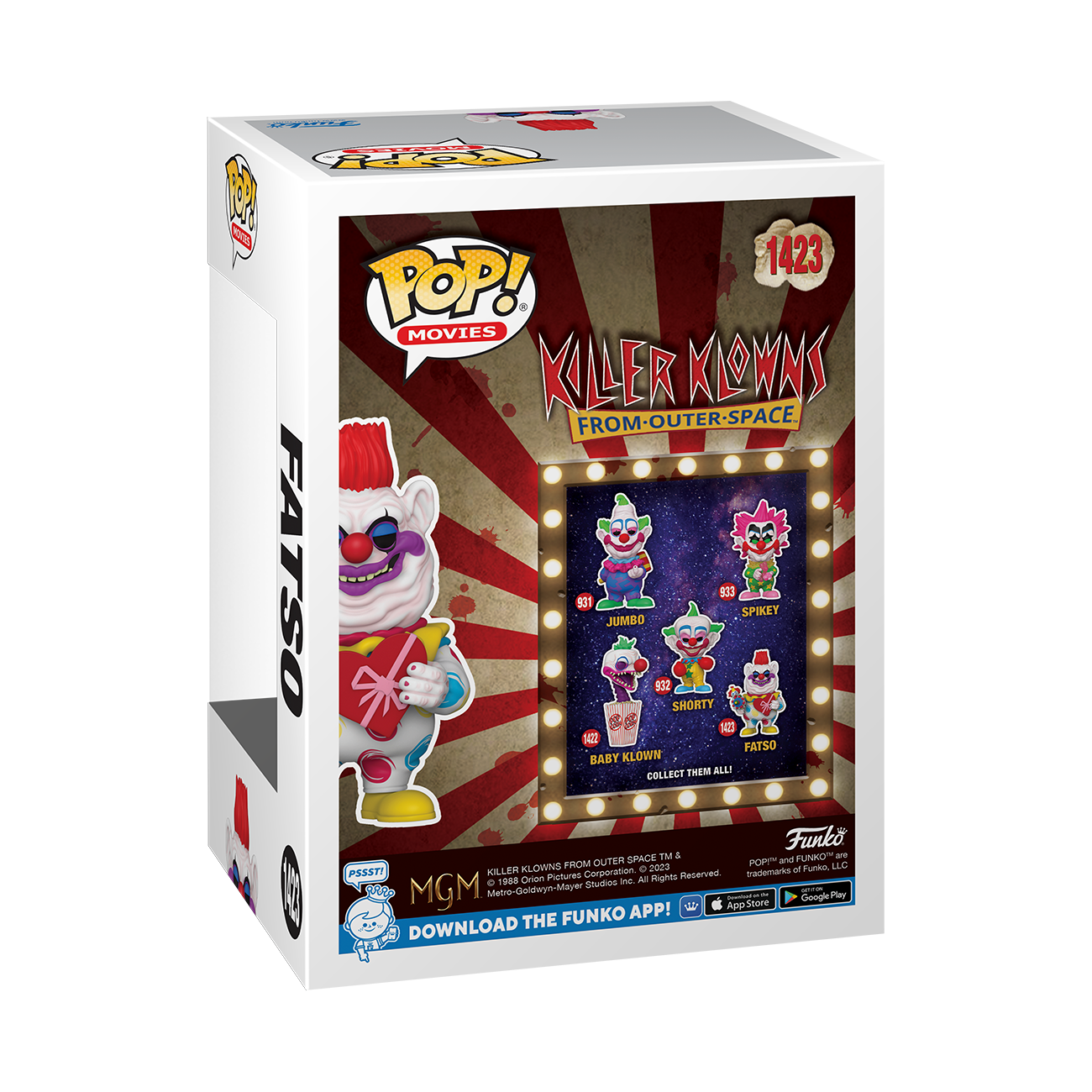 Funko POP! Movies: Killer Klowns from Outer-Space Fatso 4.5-in