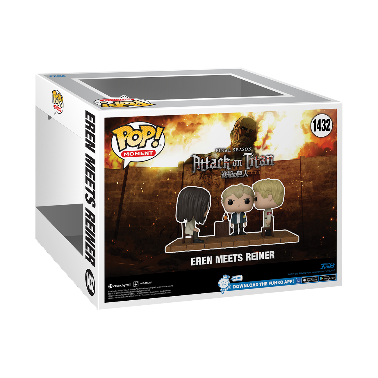 Funko Pop! Moment: Attack on Titan - Eren Meets Reiner