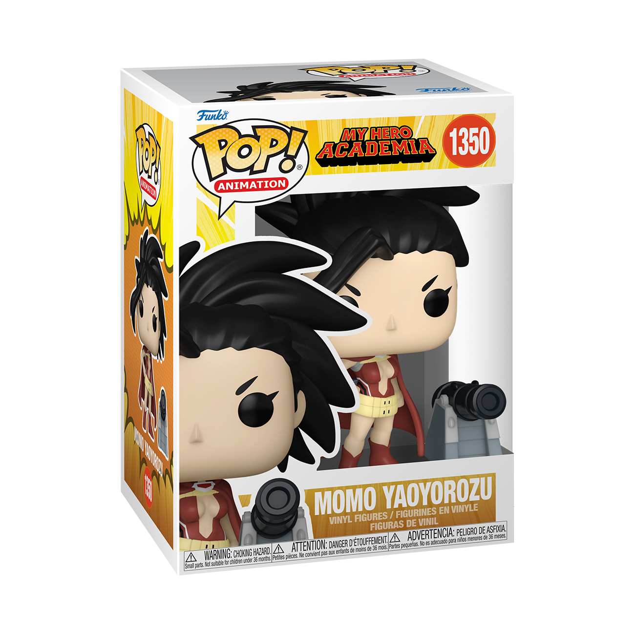 Funko POP! and Buddy: My Hero Academia Yaoyorozu with Cannon Vinyl Figure  Set 2-Pack