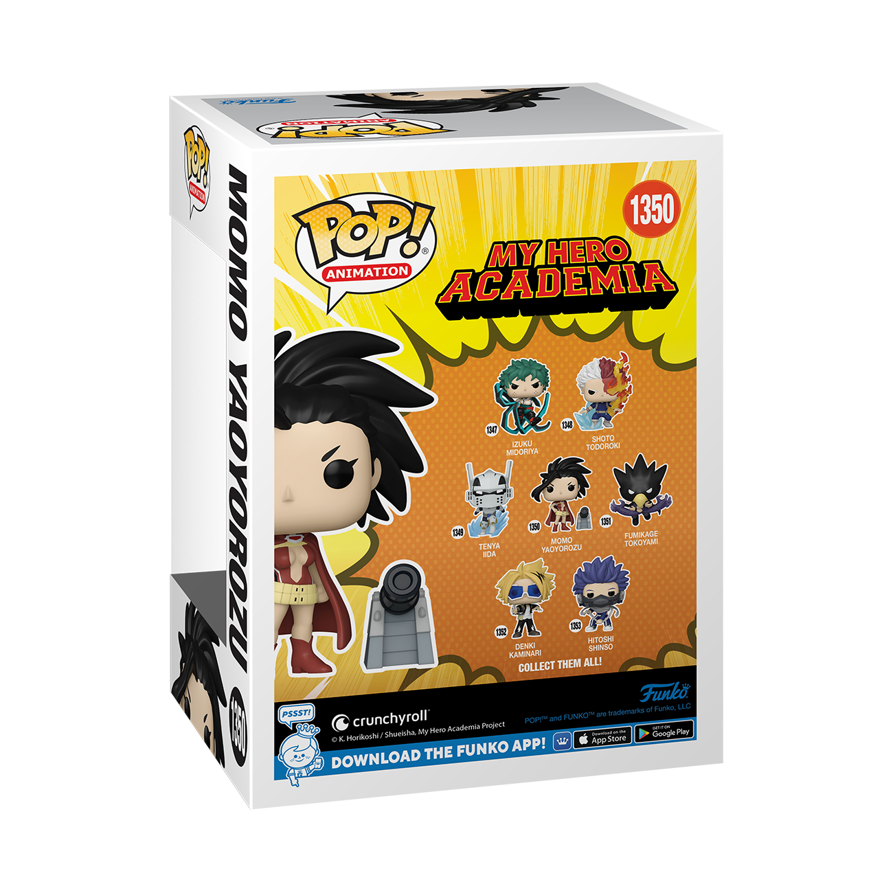 Funko POP! and Buddy: My Hero Academia Yaoyorozu with Cannon Vinyl Figure  Set 2-Pack