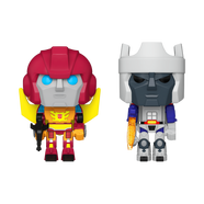 Funko POP! Television: Transformers Rodimus Prime and Galvatron Vinyl Figure Set 2-Pack 2023 San Diego Comic Con Exclusive