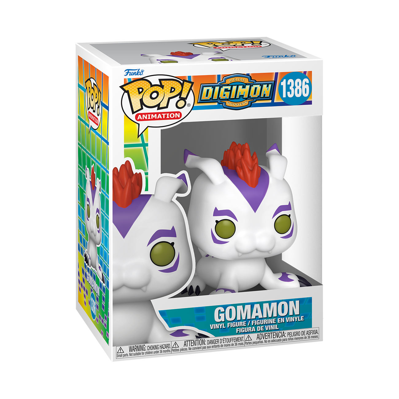 Funko POP! Animation: Digimon Gomamon 3.65-in Vinyl Figure