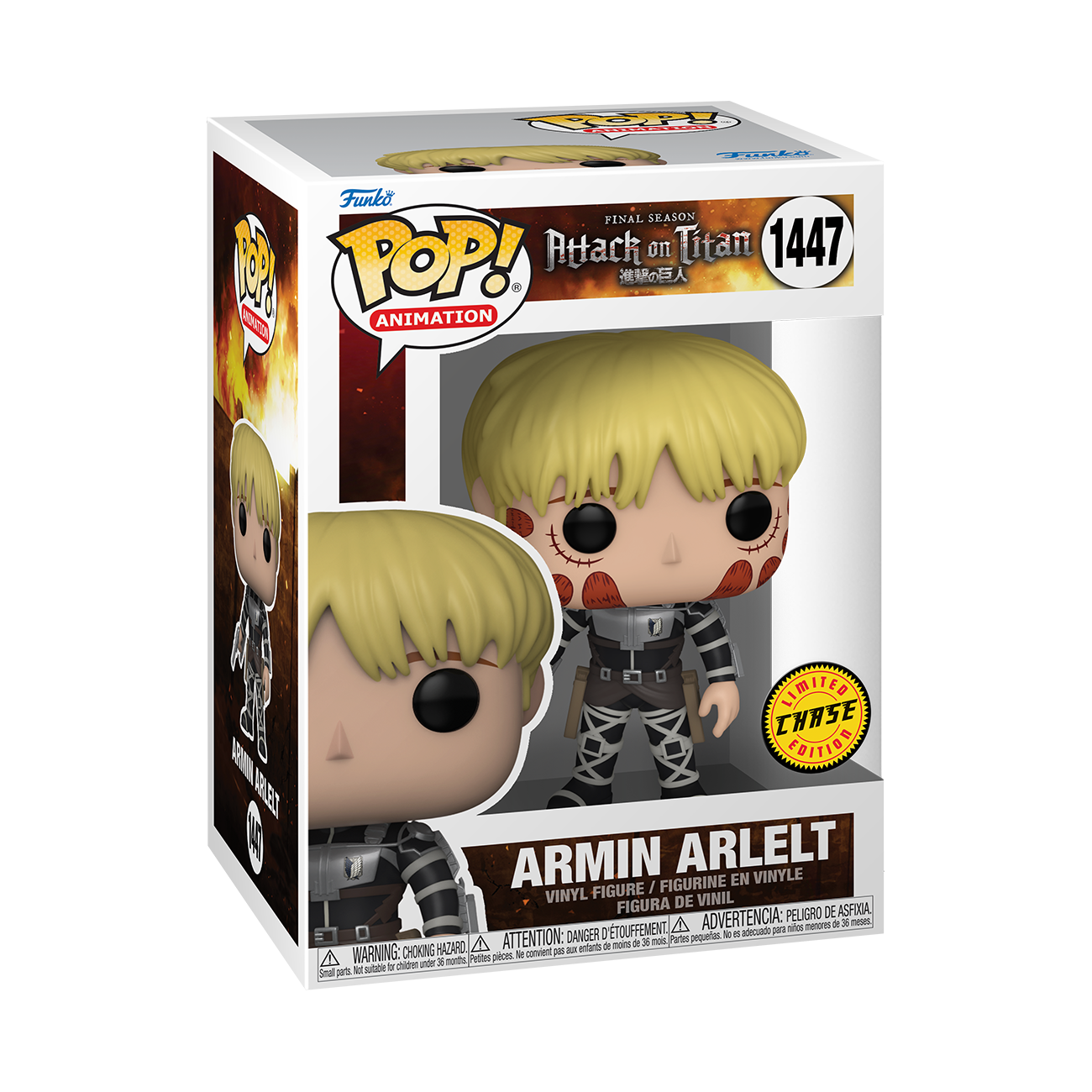 Funko Pop Characters Attack on Titan