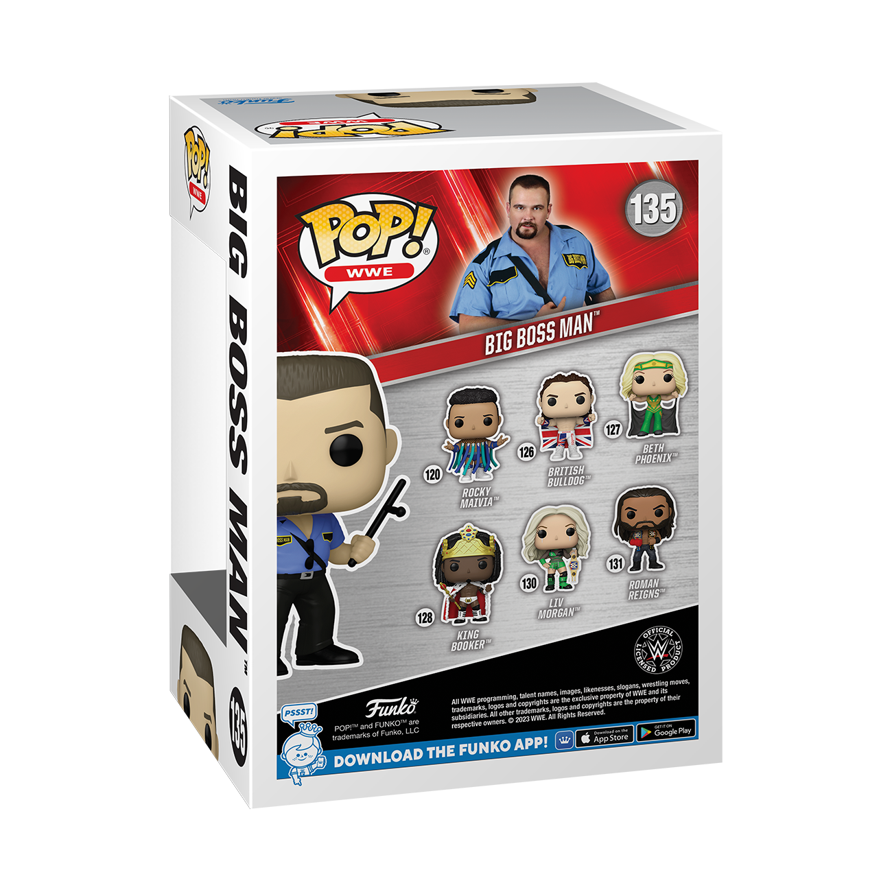 POP! WWE Big Boss Man 3.8-in Vinyl Figure GameStop Exclusive | GameStop