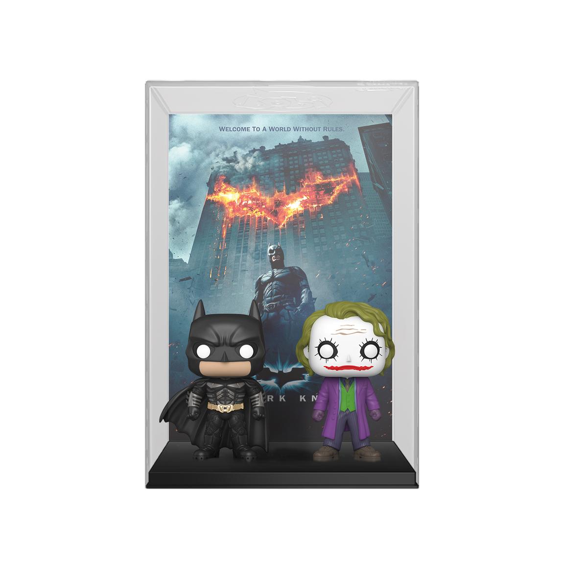Funko POP Movie Poster: The Dark Knight Batman and The Joker Vinyl Figure 2-Pack Set with Poster