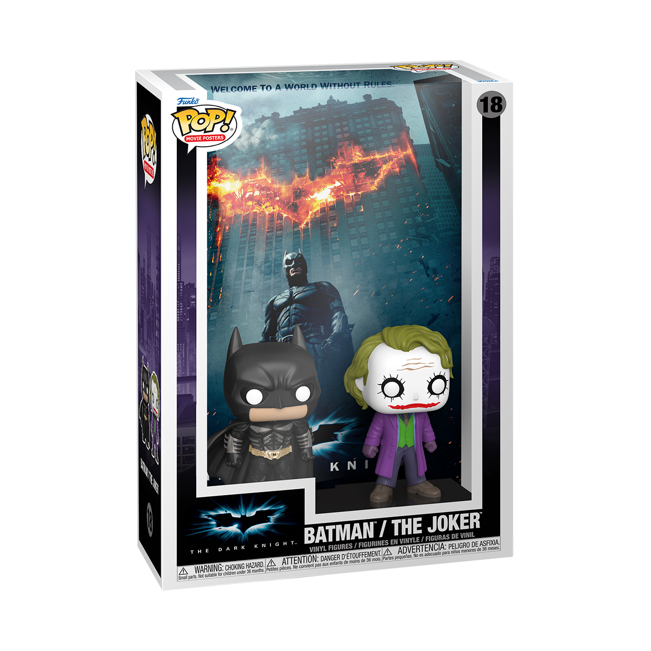 Funko POP Movie Poster The Dark Knight Batman and The Joker