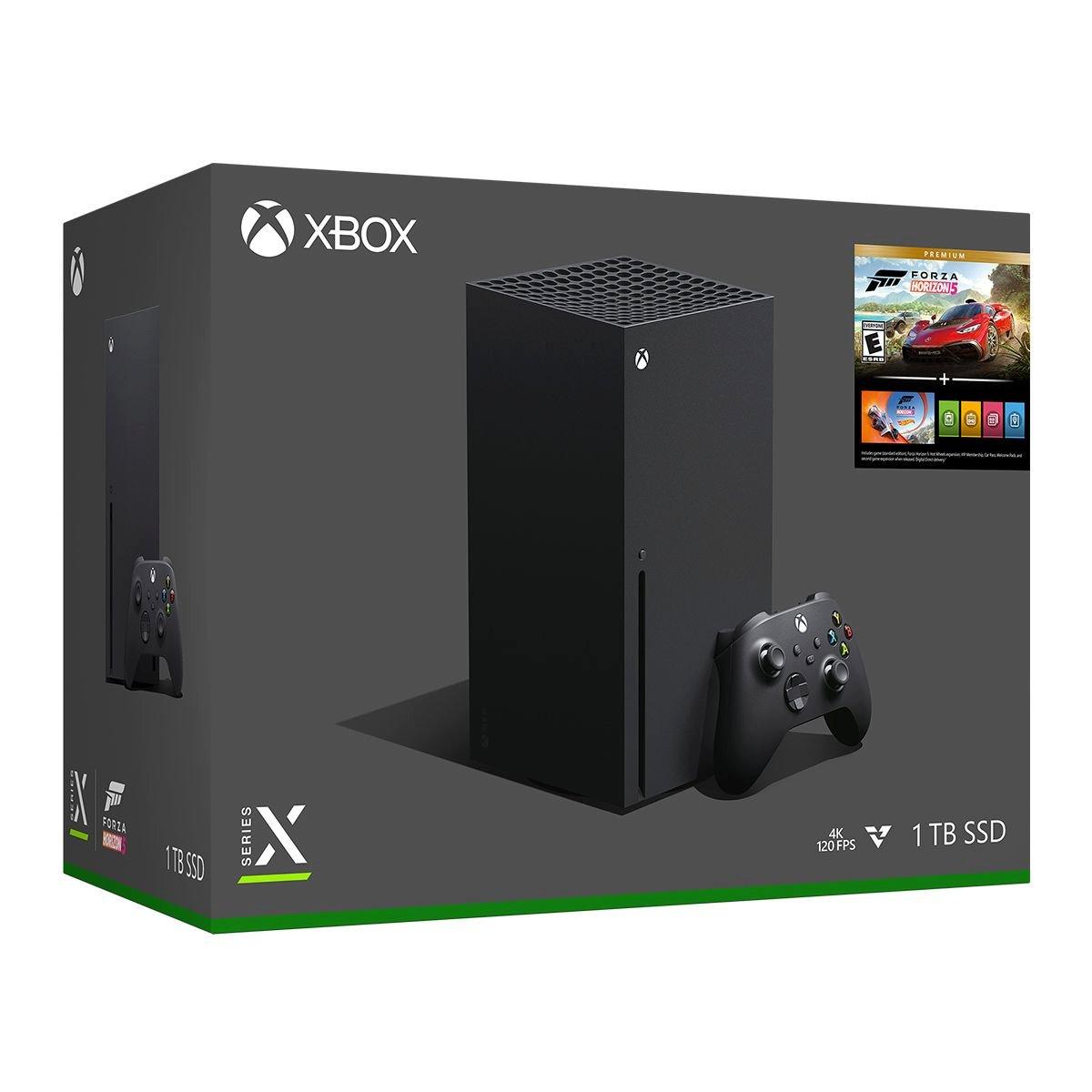  Microsoft Xbox Series X Bundle, 1TB SSD Video Gaming Console  with One Xbox Wireless Controller, Xbox 3 Month Game Pass Ultimate +  Accessoris : Video Games