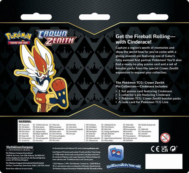 crown zenith pokemon cards near me Pokmon TCG: Loose Booster Box: 36 Loose Packs Discover dazzling special illustrations in the Galarian Gallery Pokemon Card - Crown Zenith