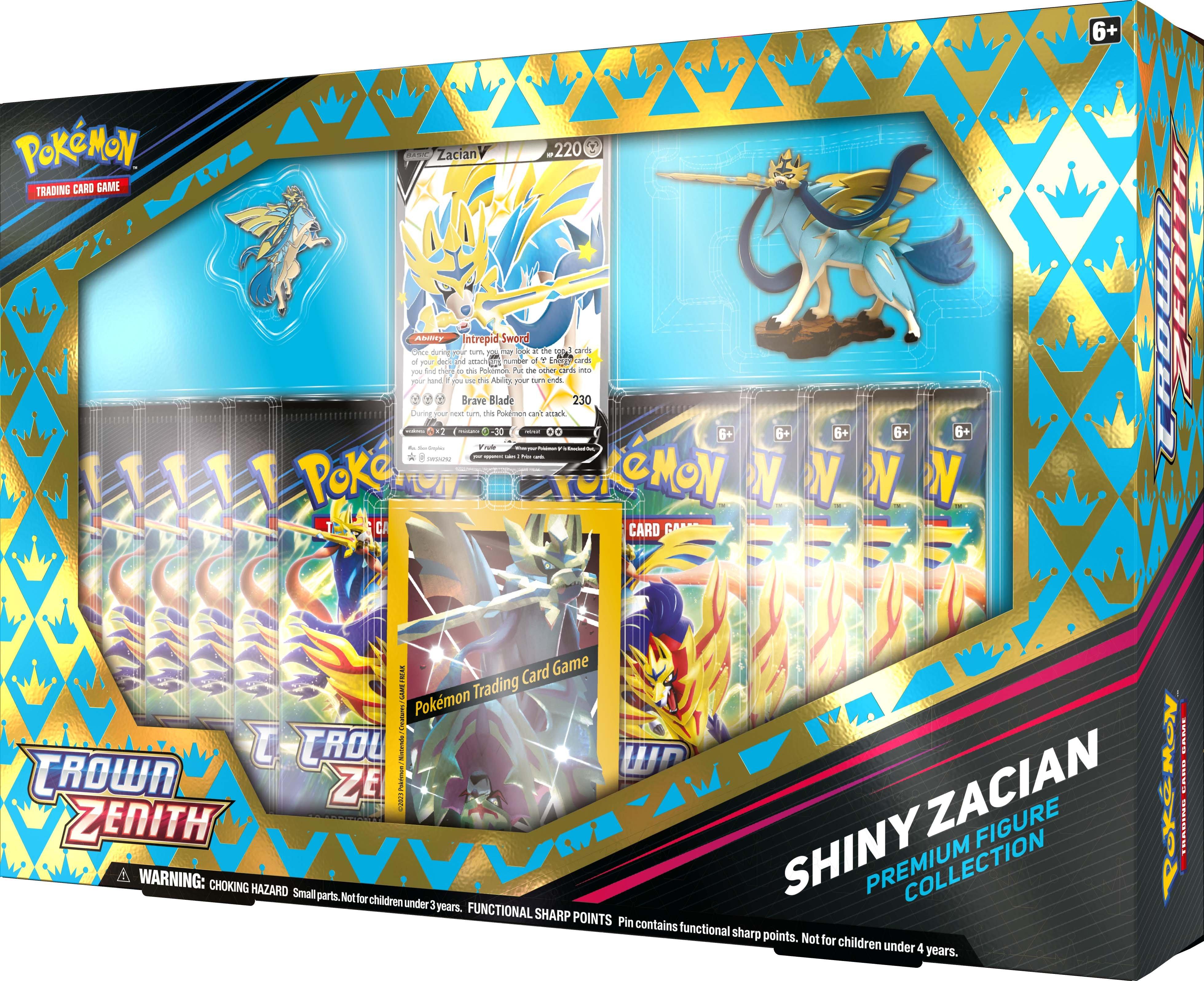 Pokemon Trading Card Game: Crown Zenith Premium Figure Collection (Styles May Vary