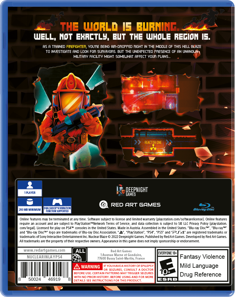 Nuclear Blaze - PlayStation 4