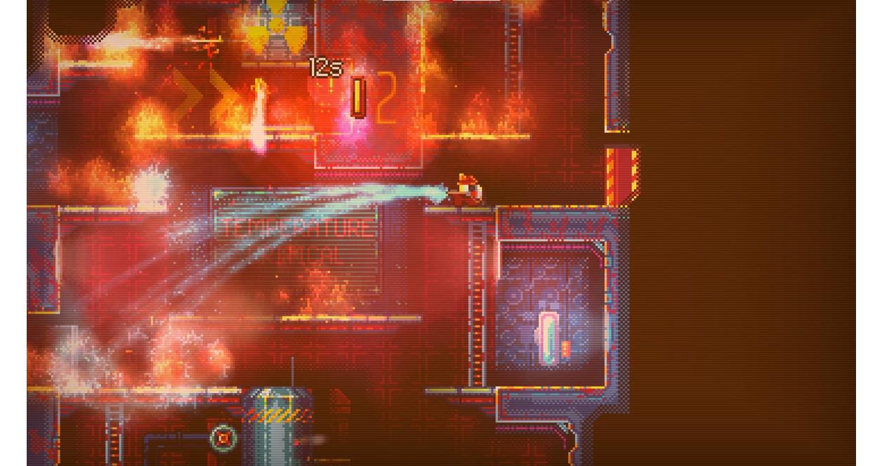 NUCLEAR BLAZE PS5 EURO NEW (GAME IN ENGLISH/FRANCAIS/DE/ES/IT/PT) (RED ART GAMES 3760328374128