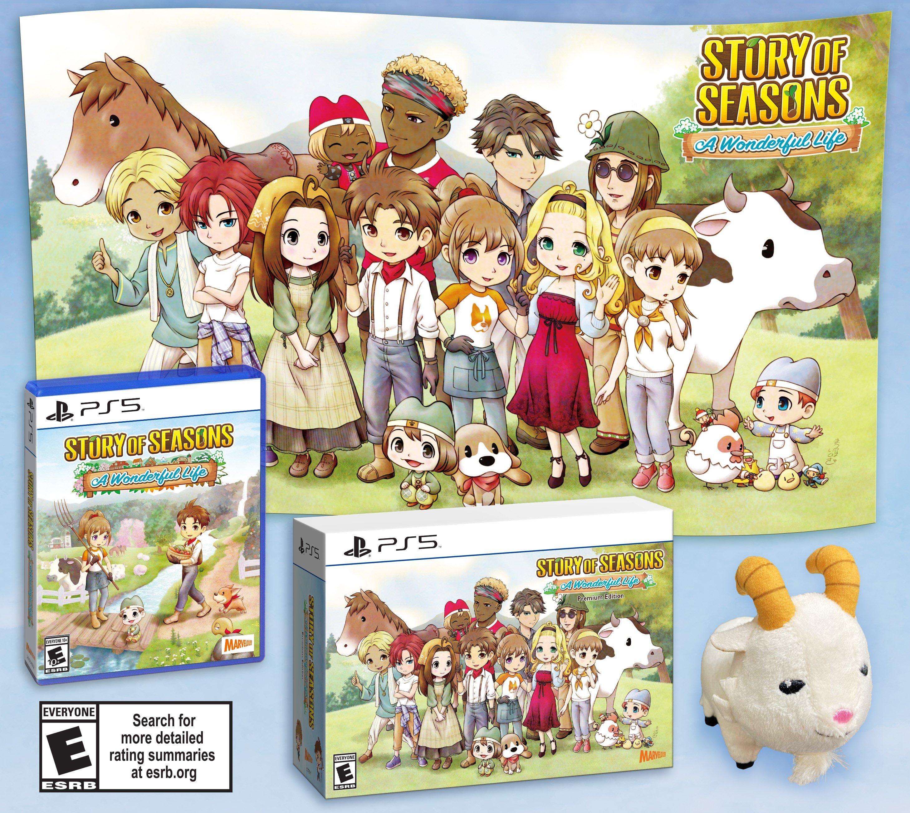 Story of Seasons: A Wonderful Life Premium Edition - PlayStation 5