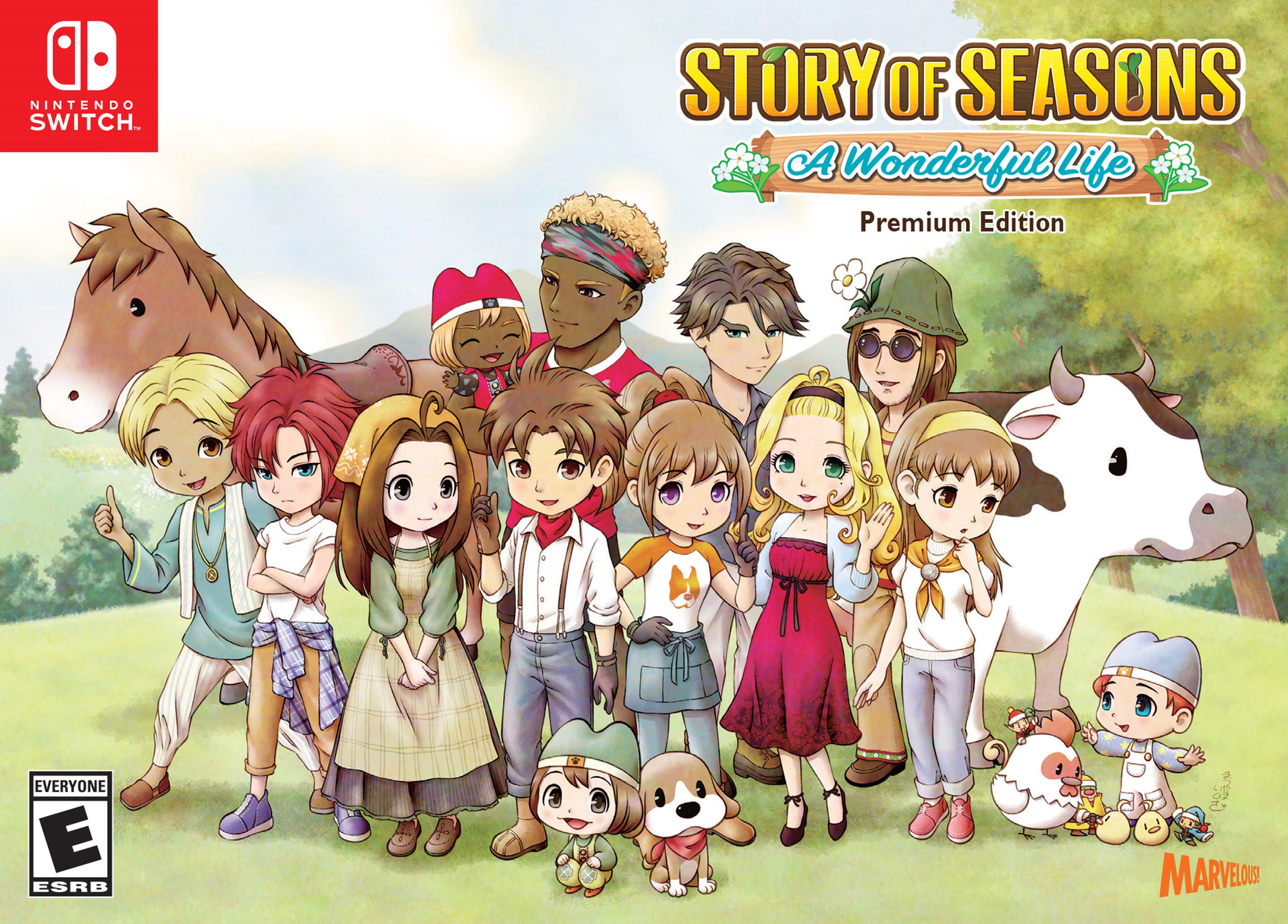 Story of Seasons: A Wonderful Life - Nintendo Switch, Nintendo Switch