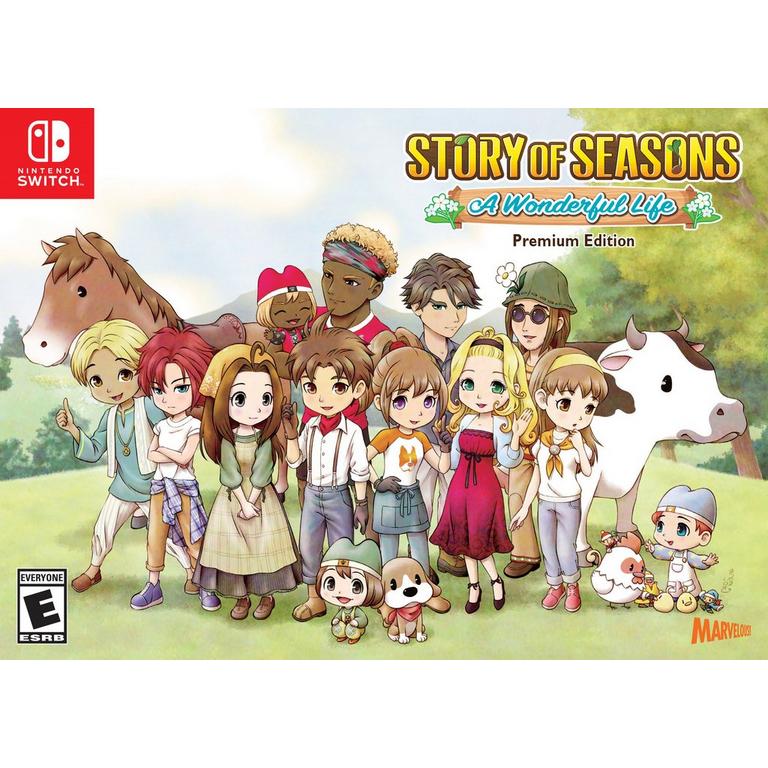 Story of Seasons: A Wonderful Life Premium Edition - Nintendo Switch