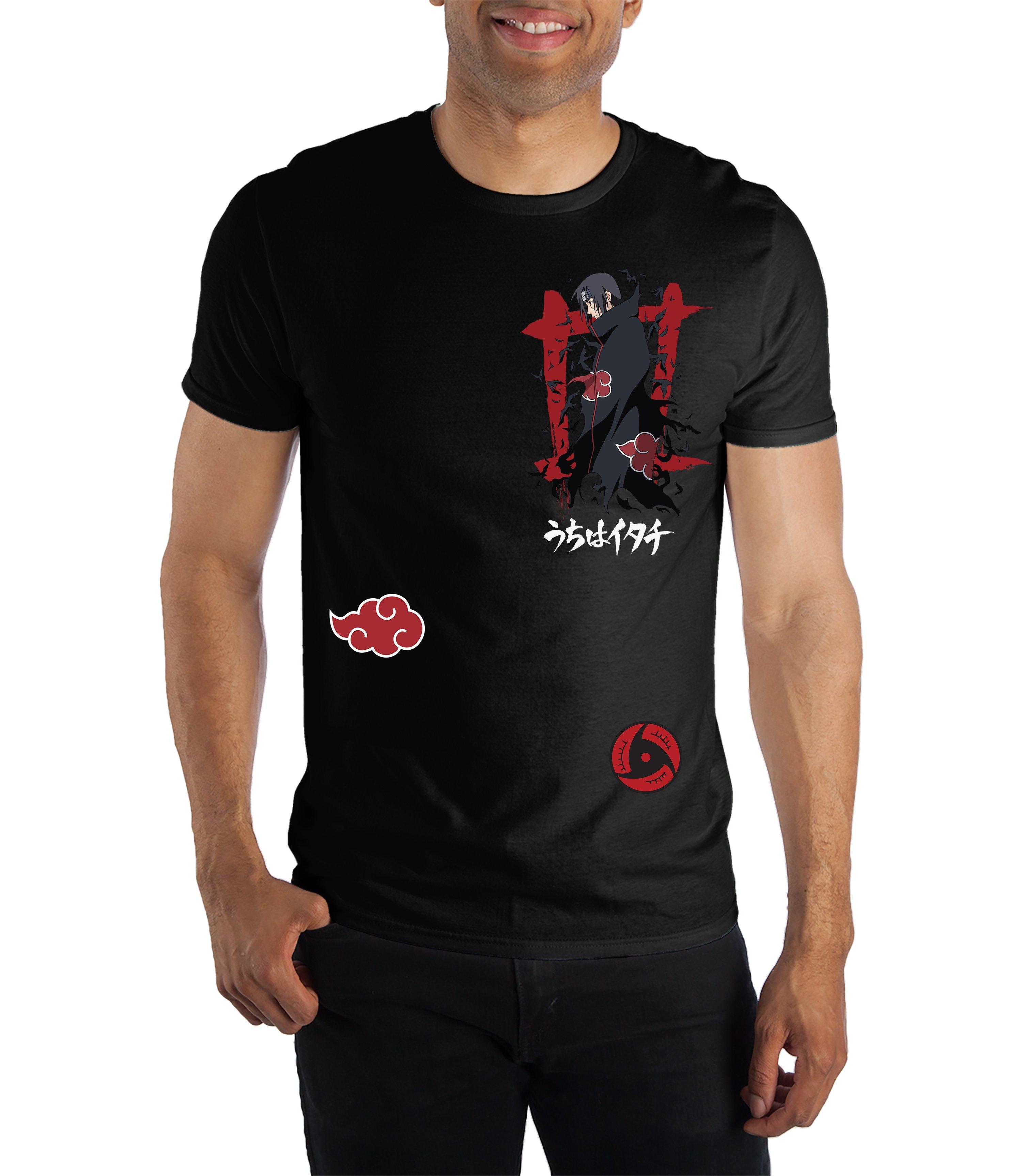 Naruto Itachi Grey T-Shirt