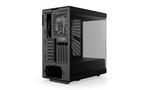 HYTE Y40 S-Tier Aesthetic Panoramic Tempered Glass Mid-Tower ATX Computer Gaming Case with PCIE 4.0 Riser Cable Black