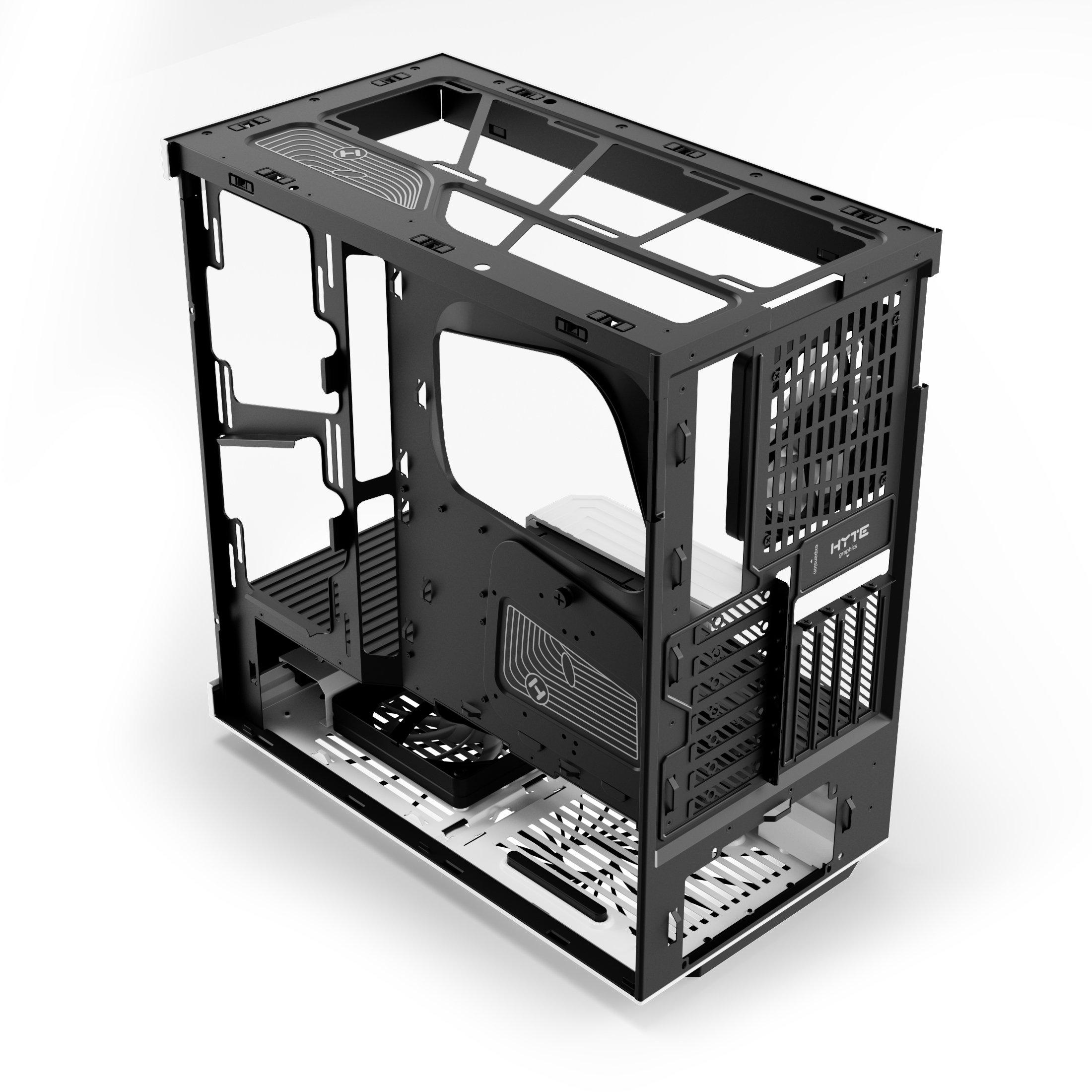 Hyte's new Y40 PC case brings its wraparound glass to a more