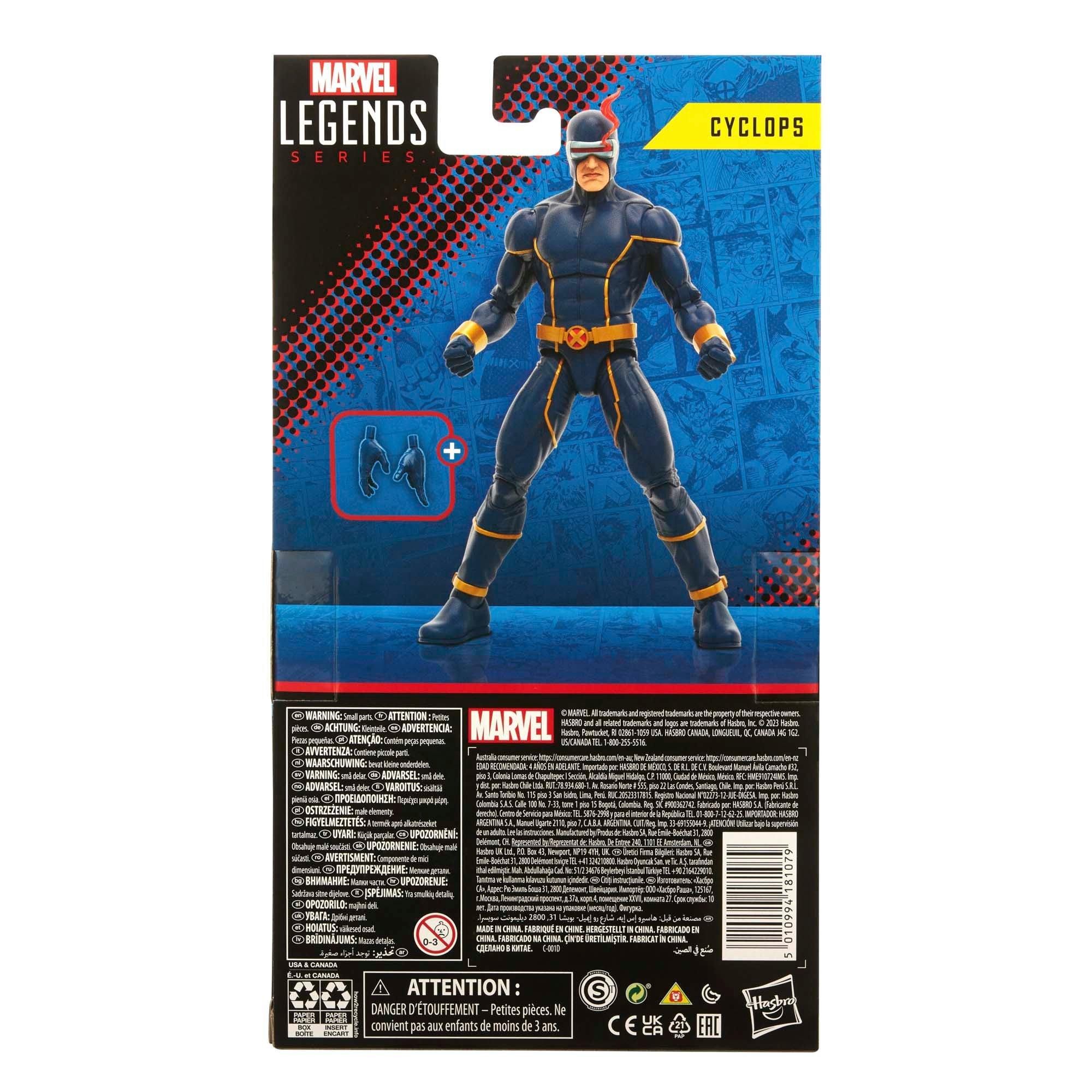 Marvel legends cyclops action sales figure