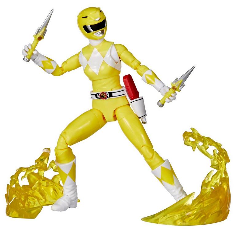 Hasbro Power Rangers Lightning Collection Remastered Mighty Morphin Yellow Ranger 6-in Action Figure