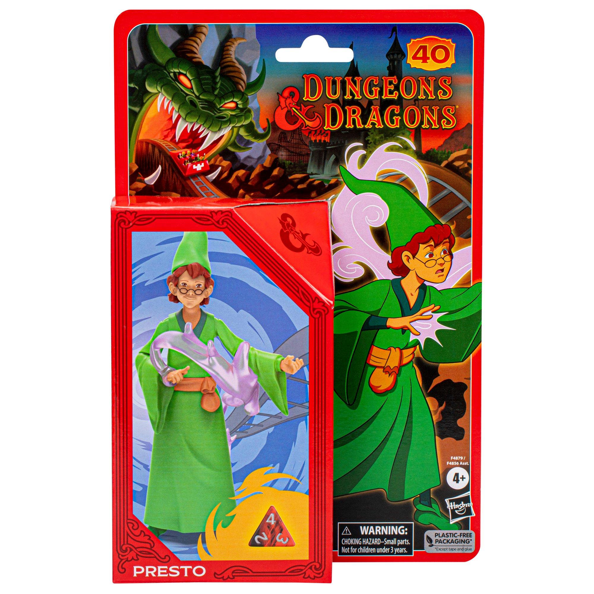 Hasbro Dungeons and Dragons Presto 6-in Action Figure with d4 Die