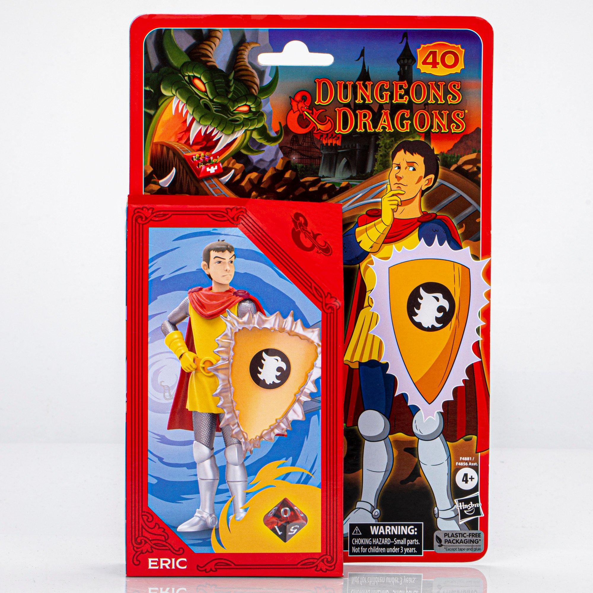 Hasbro Dungeons and Dragons Eric 6-in Action Figure with d10 Die