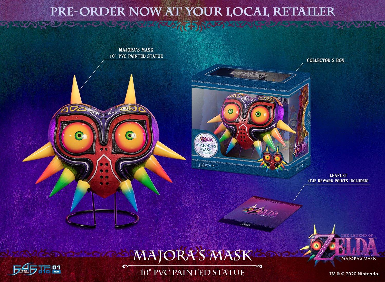 The Legend of Zelda: Majora's Mask – Majora's Mask 12” PVC Statue