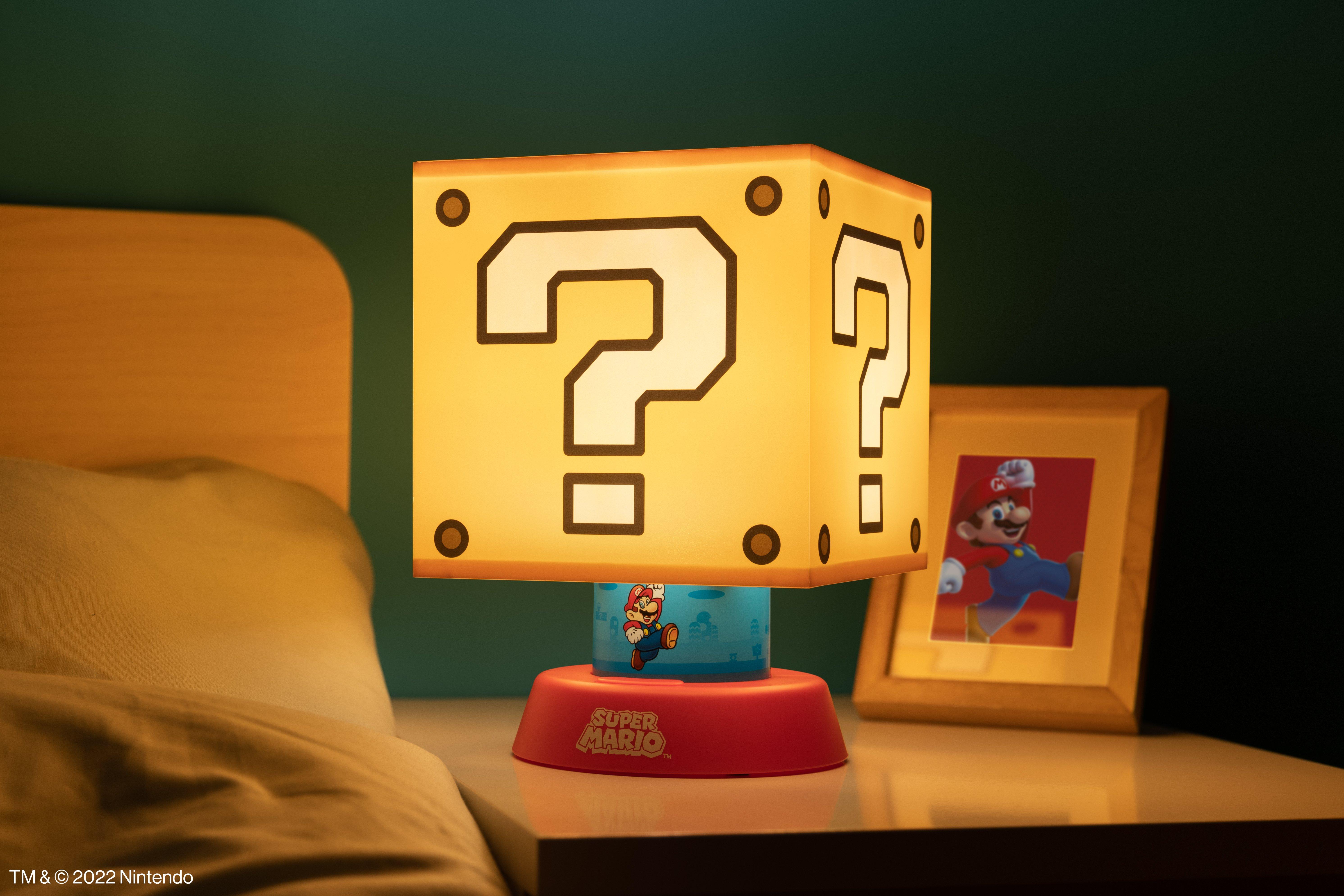 Geeknet Super Mario Bros. Question Block Lamp GameStop Exclusive