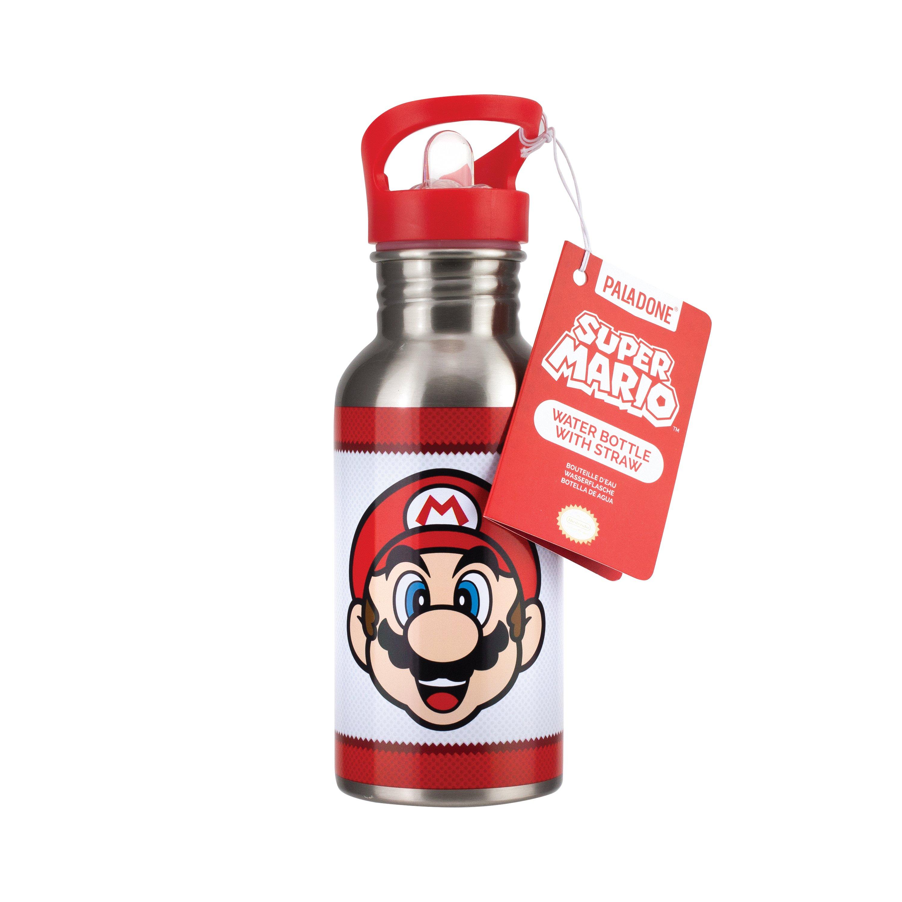 Super Mario: Stainless Water Bottle - 580ml (With Cup Ver.)