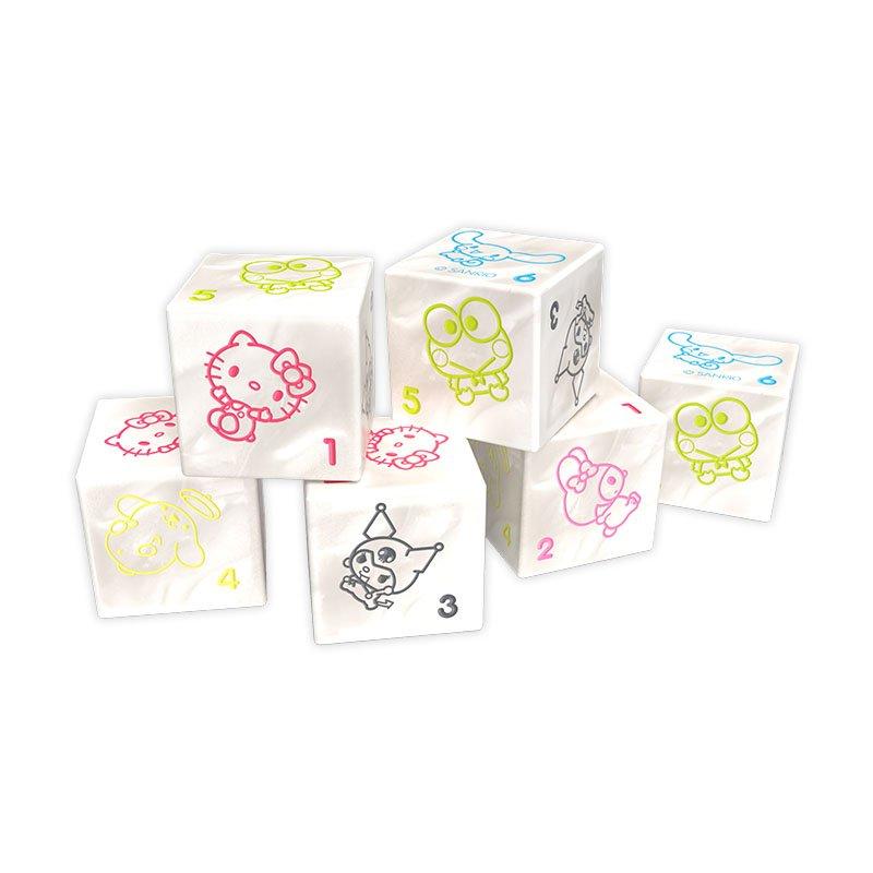 USAopoly Hello Kitty and Friends Premium Dice Set | Hamilton Place