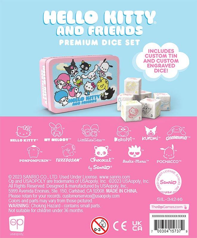 USAopoly Hello Kitty and Friends Premium Dice Set | Hamilton Place