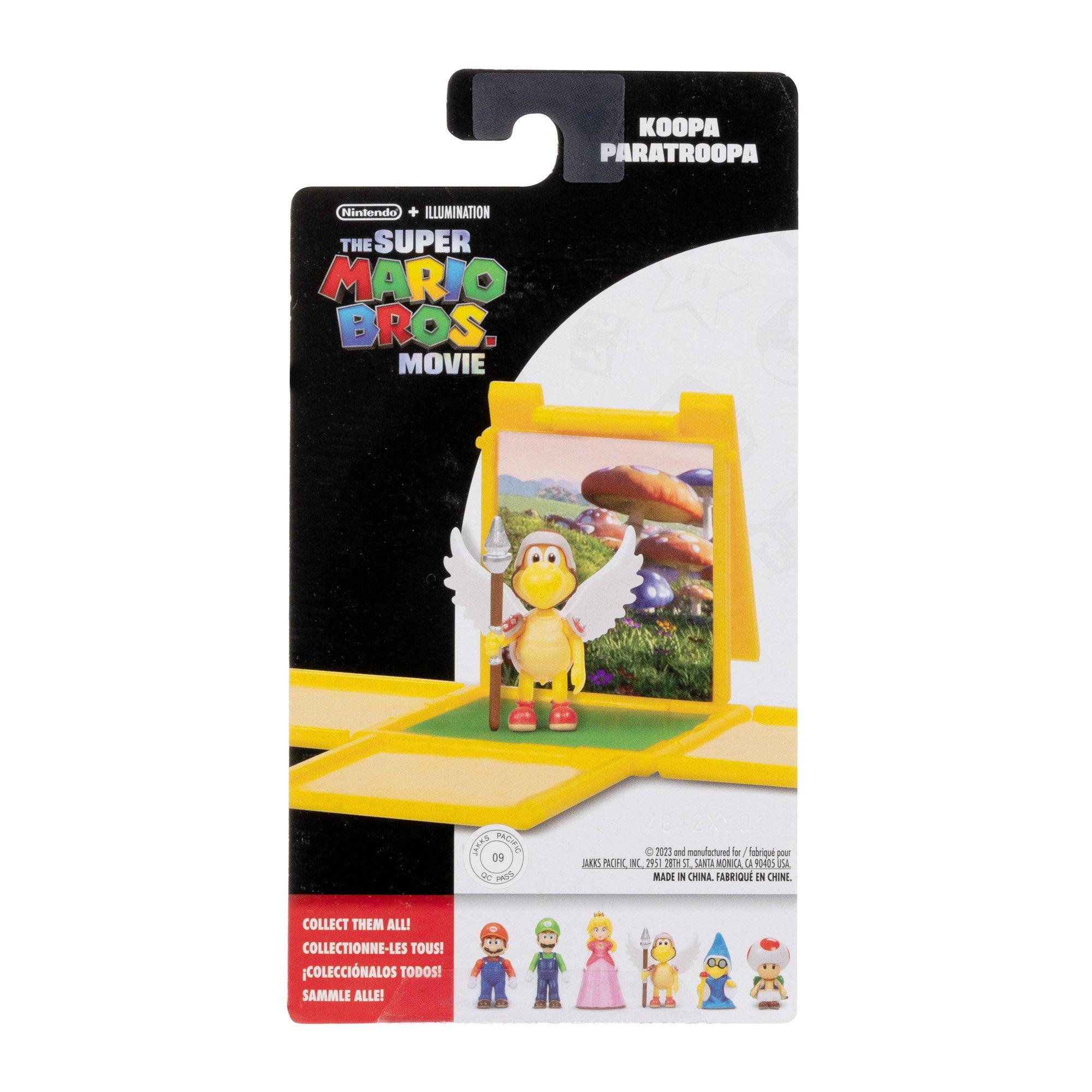  The Super Mario Bros. Movie – 1.25” Mini Figure with Question  Block 6-Pack Wave 1 Features Mario, Luigi, Peach, Toad, Kamek and, Koopa  Paratroopa : Toys & Games