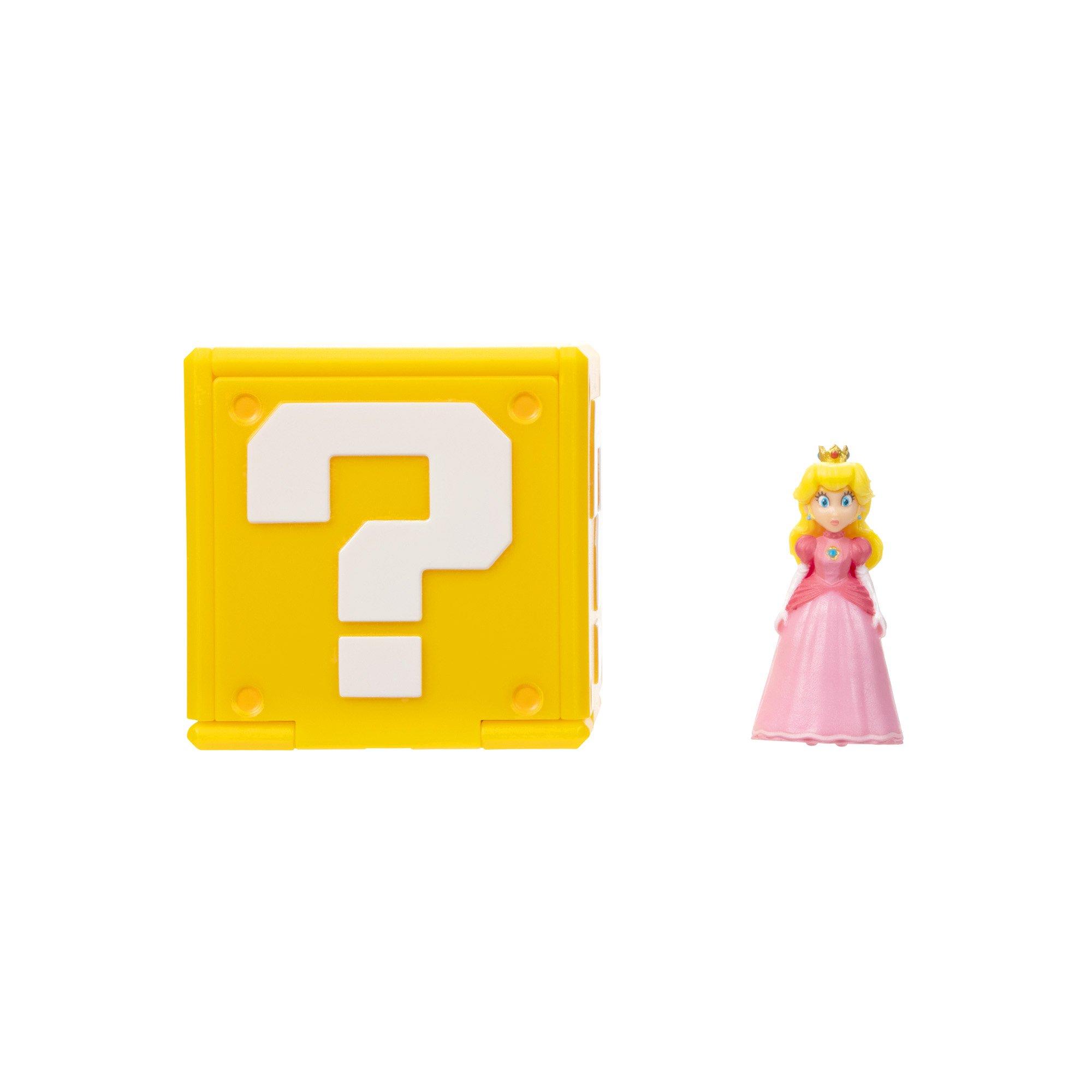 Super Mario Bros Le Film - Ensemble Château du Royaume Champignon avec  figurines miniatures Mario et Princesse Peach de 1,25