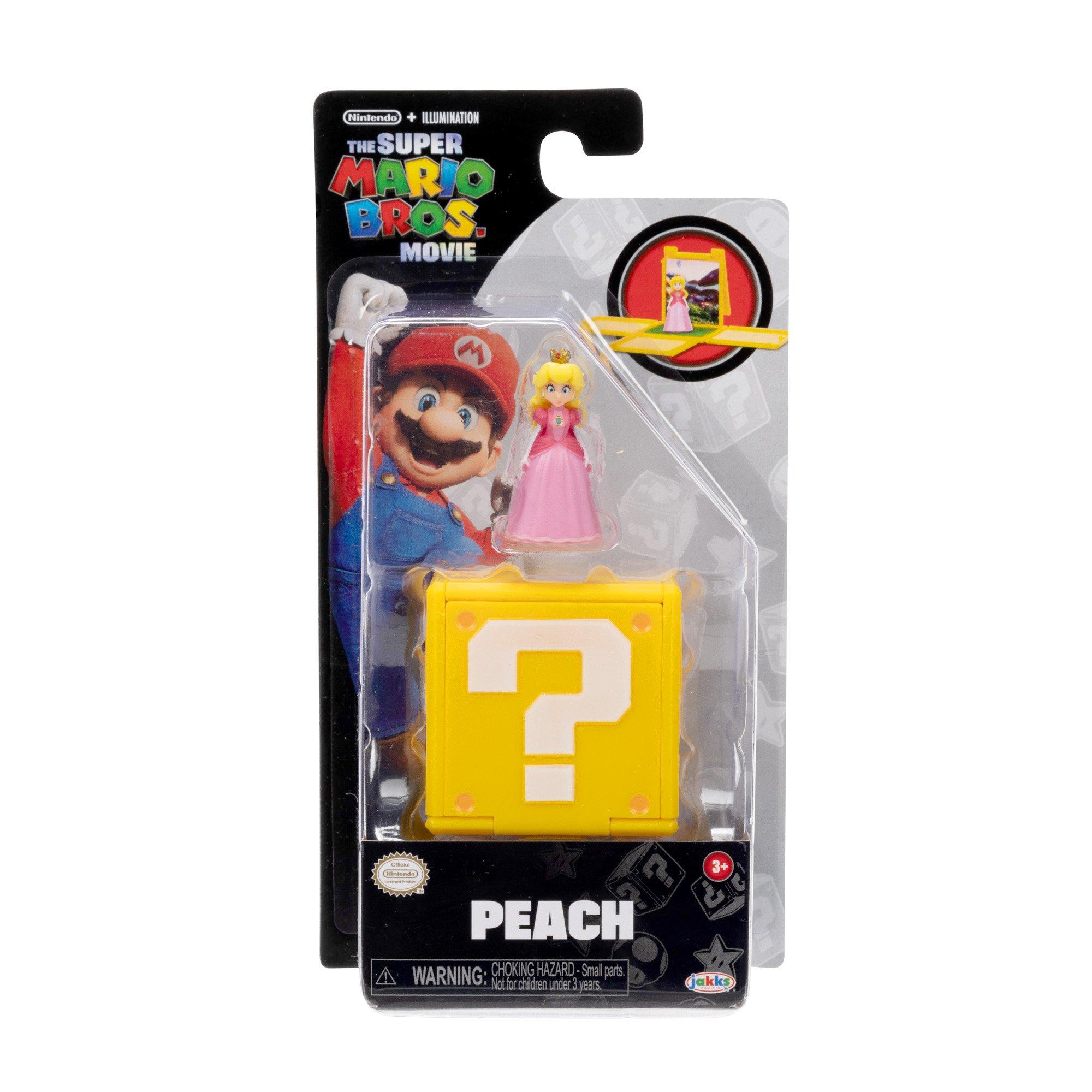 Jakks Pacific Super Mario Bros. Princess Peach 1.25-in Mini Figure