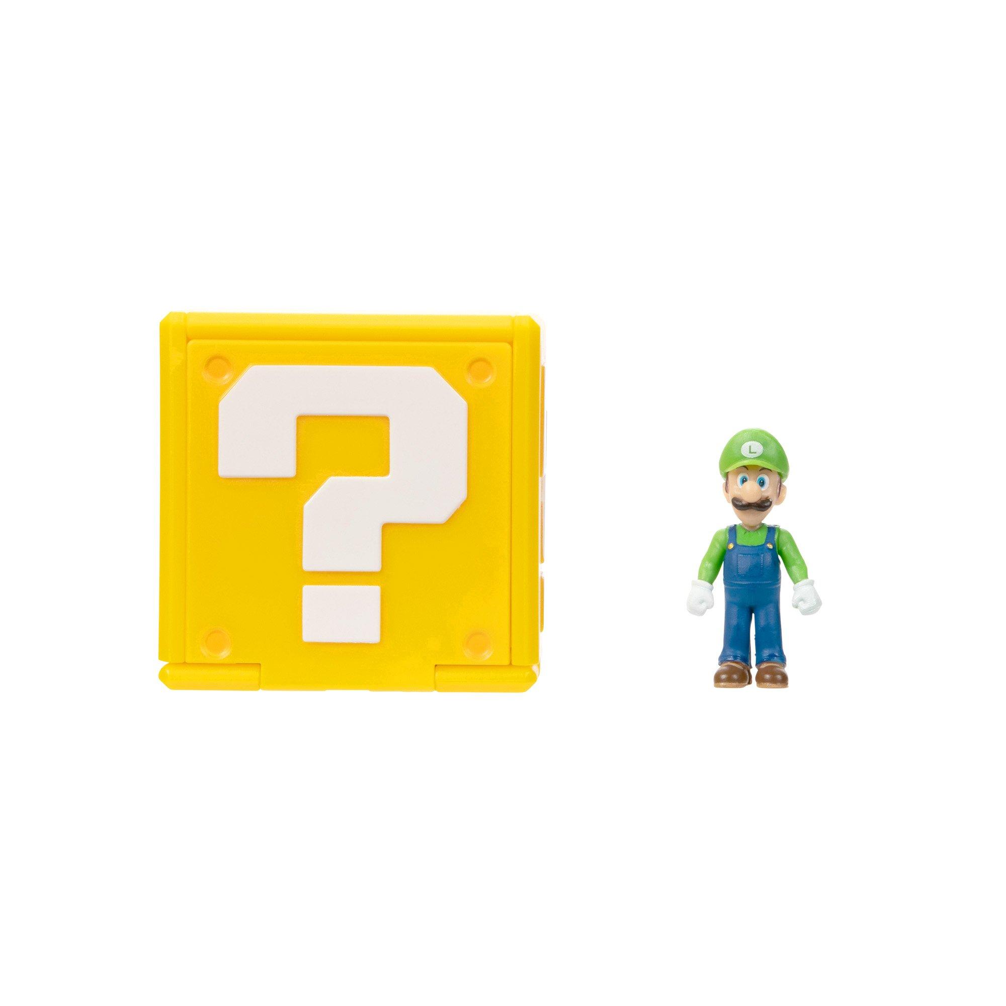 Jakks Pacific Super Mario Bros. Movie Luigi 1.25-in Mini Figure