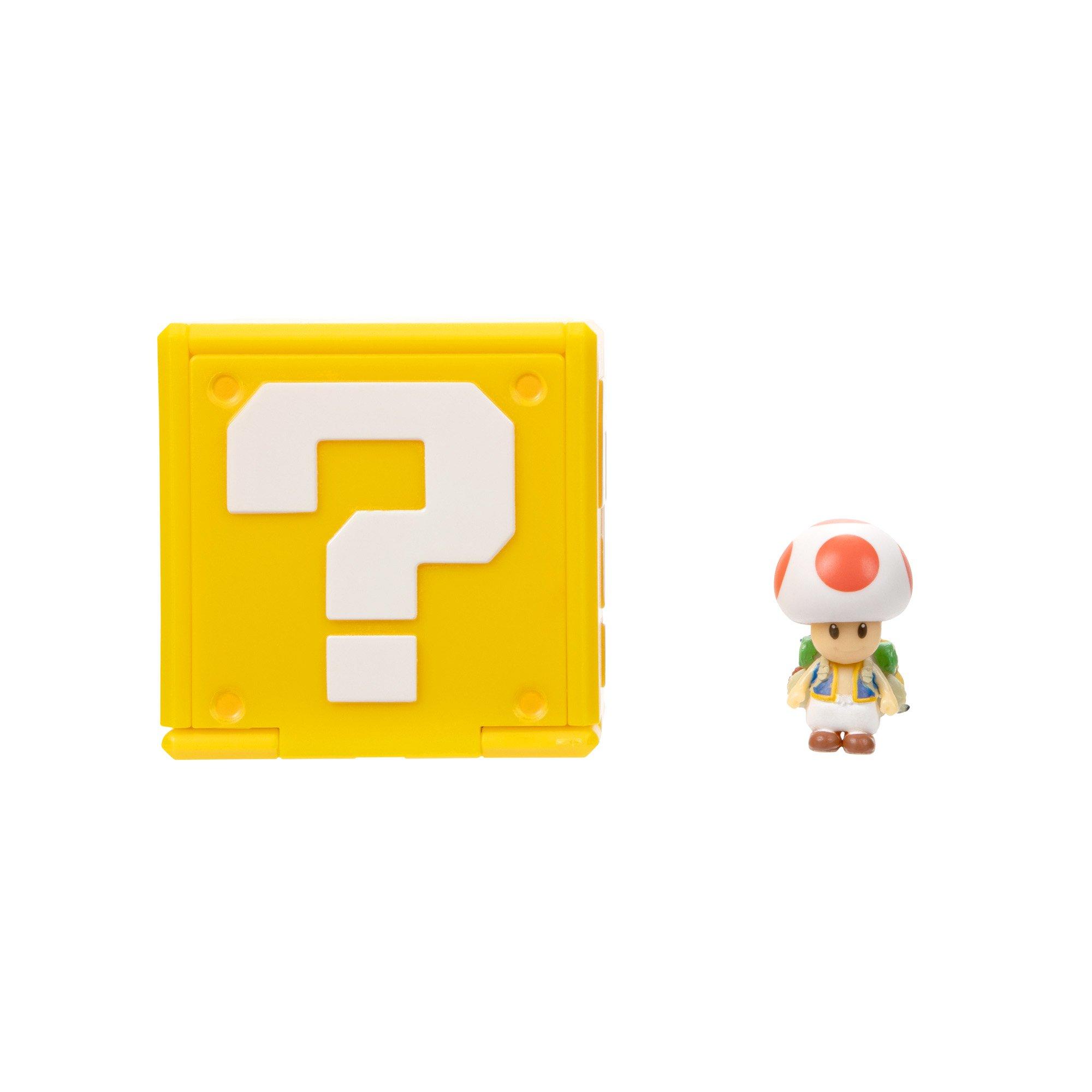 Jakks Pacific Super Mario Bros. Movie Toad 1.25-in Mini Figure