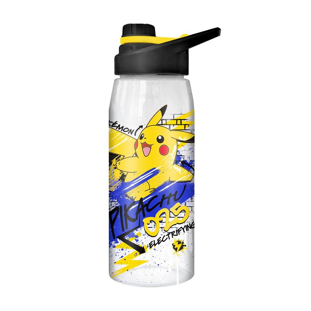 Pokemon: Skate Graffiti - Electrifying Pikachu 28oz Tritan Water Bottle with Screw Lid