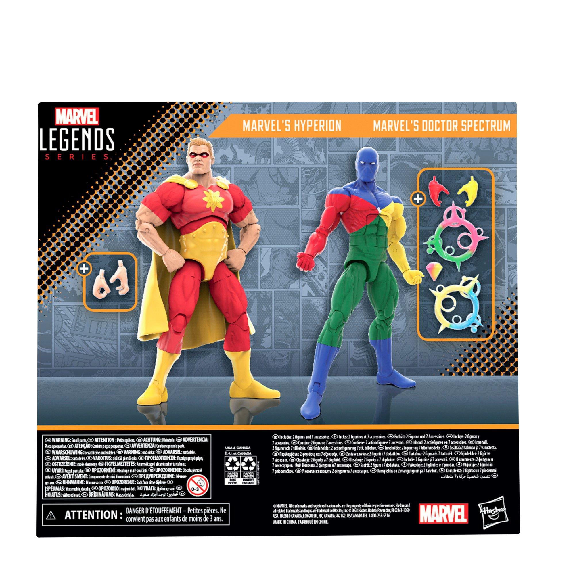 Marvel Legends - Hyperion & Doctor Spectrum (Squadron Supreme) - Series  Hasbro