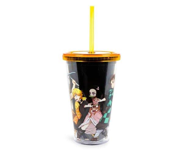 Demon Slayer Acrylic Carnival 16oz Cup with Lid and Straw