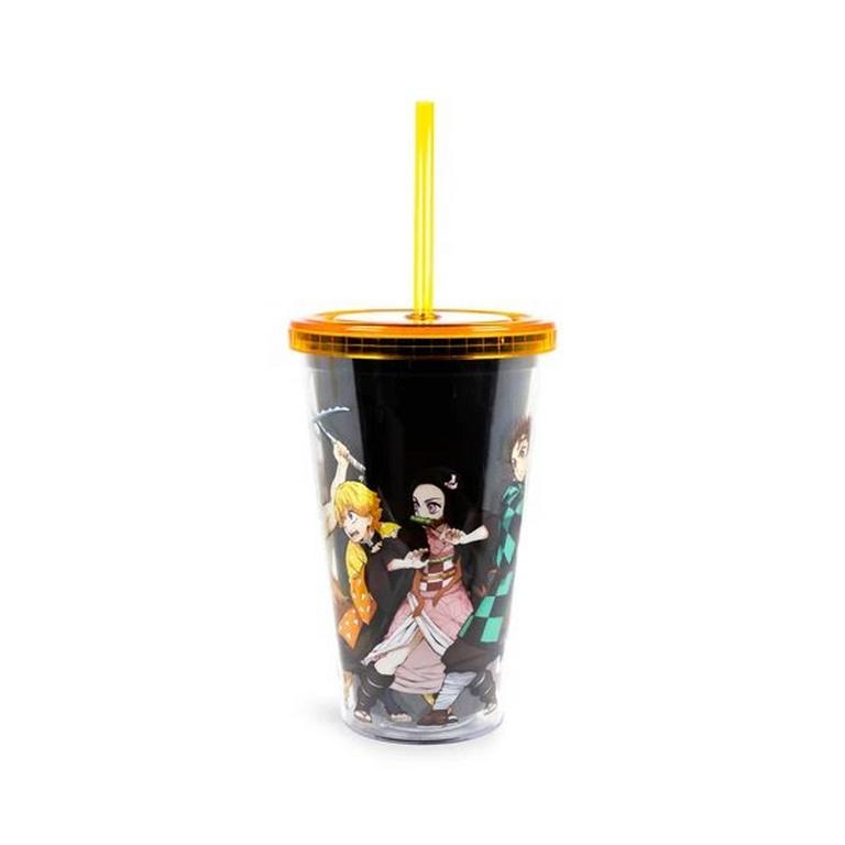 Demon Slayer Acrylic Carnival 16oz Cup with Lid and Straw