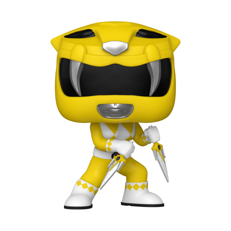 Funko POP! Television: Mighty Morphin Power Rangers 30th Anniversary Yellow Ranger 3.9-in Vinyl Figure