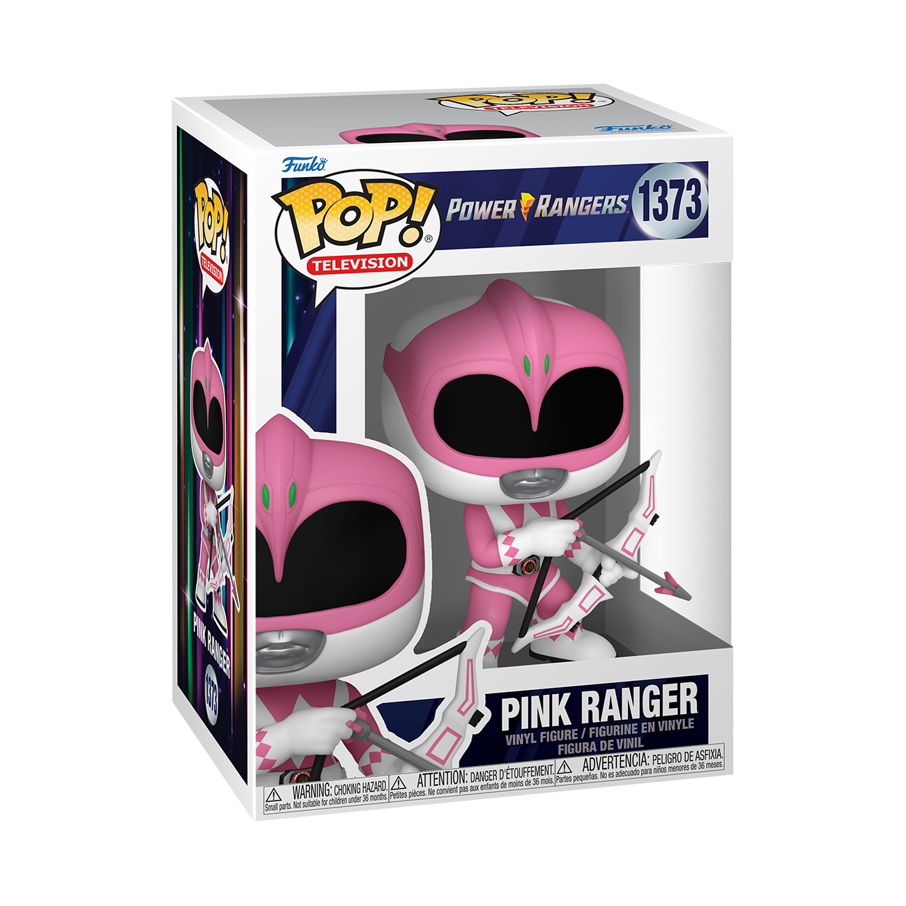 Funko POP! Television: Mighty Morphin Power Rangers 30th Anniversary Pink  Ranger 3.9-in Vinyl Figure