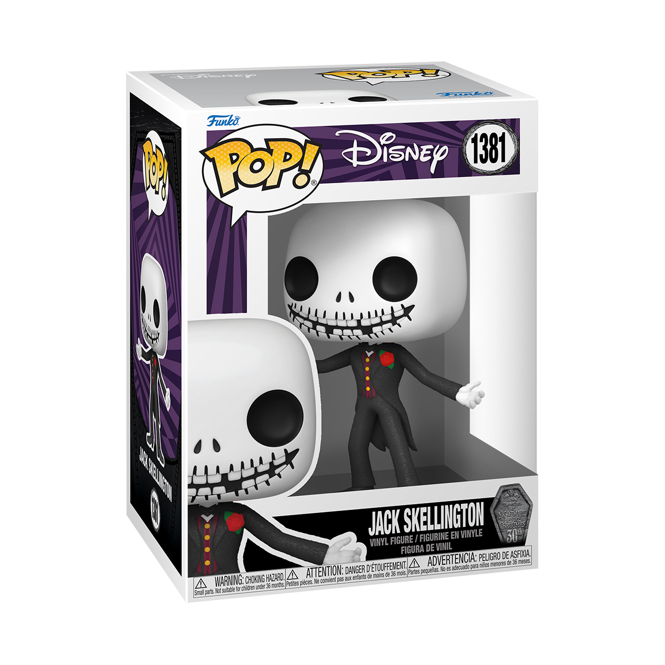 Funko POP! Disney: natten före jul 30:e - Santa Jack Skellington