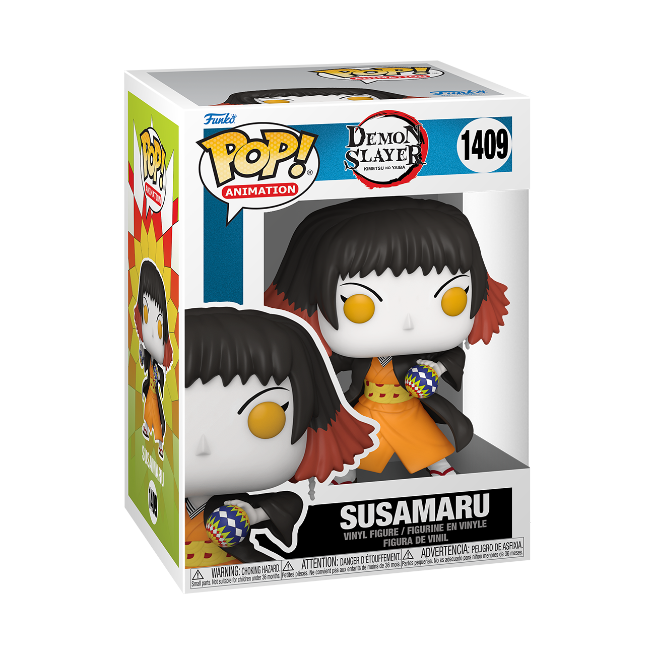 Funko POP! Animation: Demon Slayer: Kimetsu no Yaiba Susamaru (or Chase)  3.9-in Vinyl Figure