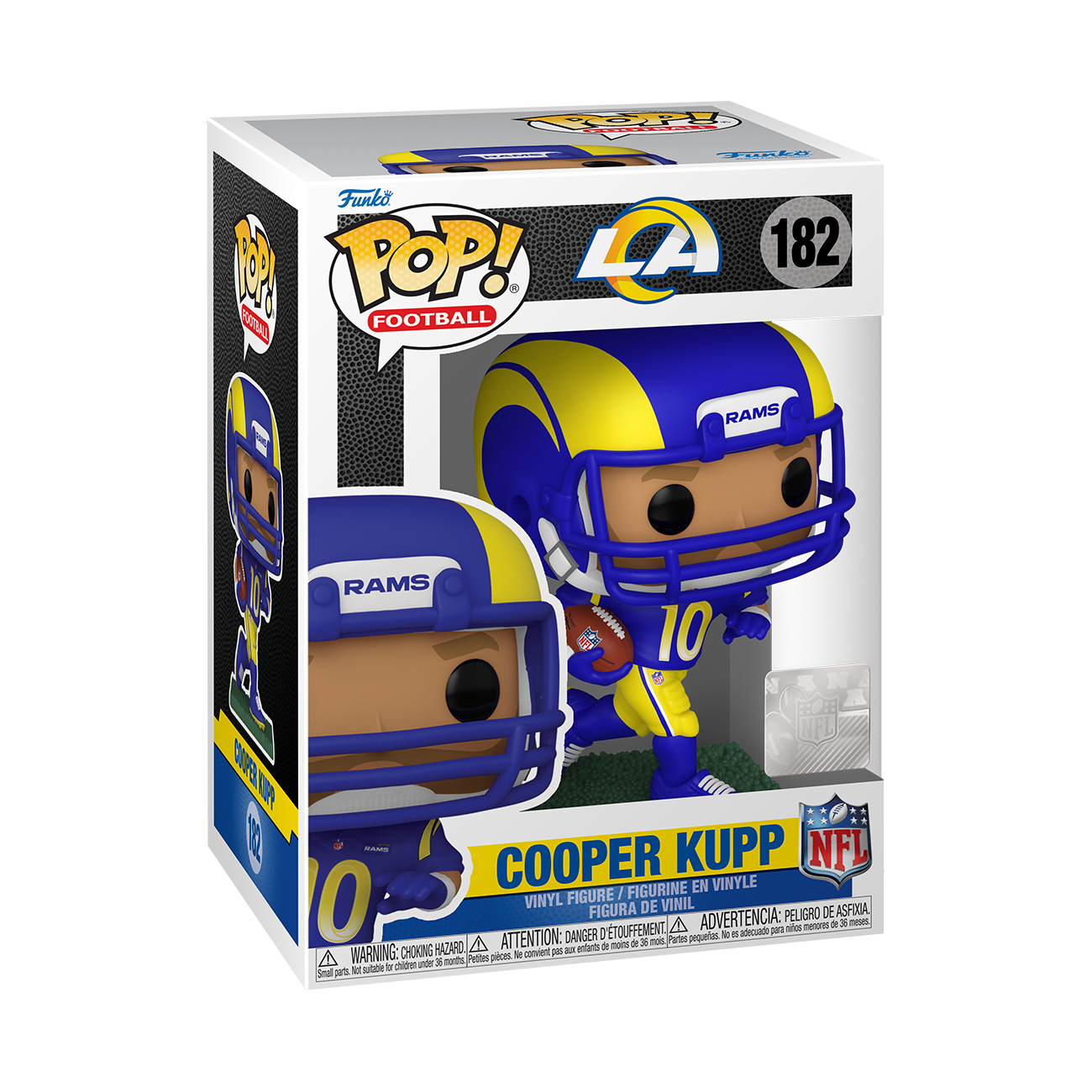 Funko POP! NFL: Los Angeles Rams Cooper Kupp 4.1-in Vinyl Figure