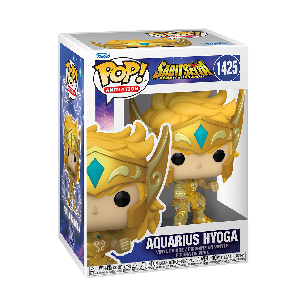 Saint Seiya: Knights of the Zodiac - Seiya with Gold Armor - POP! Animation  action figure 811