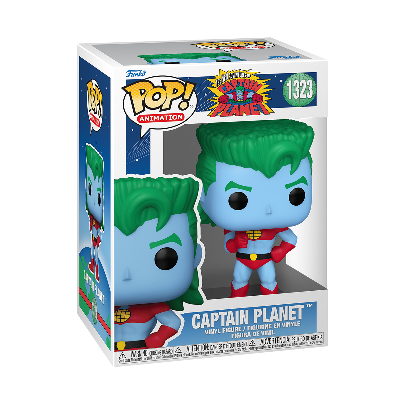 Funko Pop! Animation Captain Planet Ma-Ti 1327 Original Colecionavel - Moça  do Pop - Funko Pop é aqui!