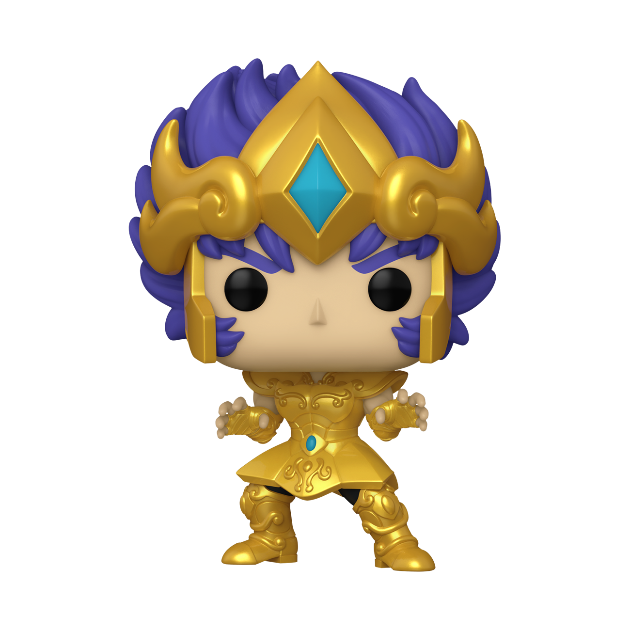 Funko POP! Animation: Saint Seiya: Knights of the Zodiac Leo Ikki 4.6-in Vinyl Figure