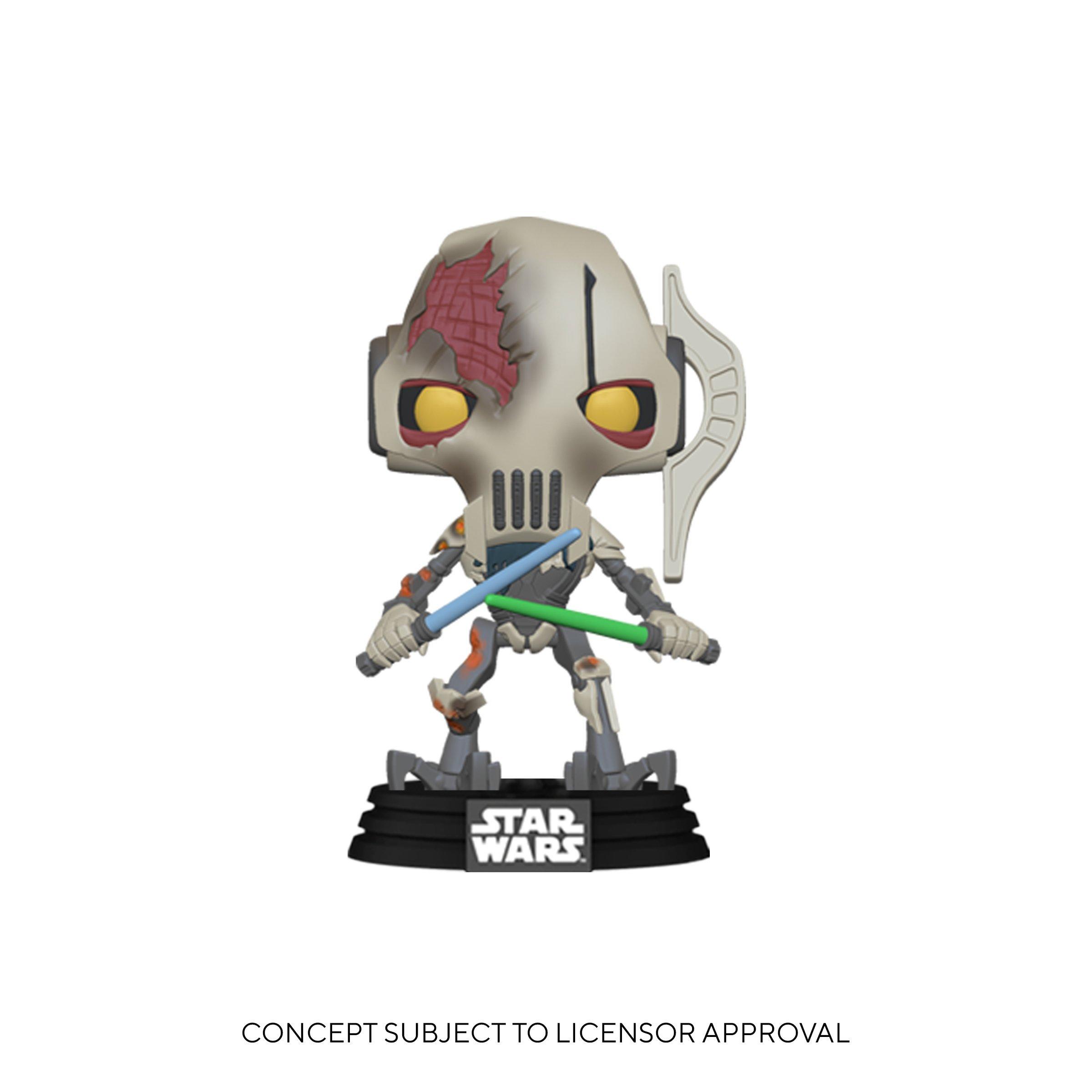 Funko POP! Star Wars Gaming Greats General Grievous with Battle Damage 4.05  Vinyl Figure GameStop Exclusive