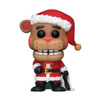 Funko POP! Games: Five Nights at Freddy's: Holiday Season Santa Freddy 4.35-in Vinyl Figure