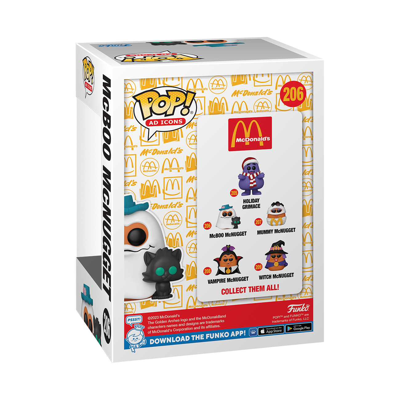 Funko POP! Ad Icons: McDonald's McBoo McNugget 2.85-in Vinyl